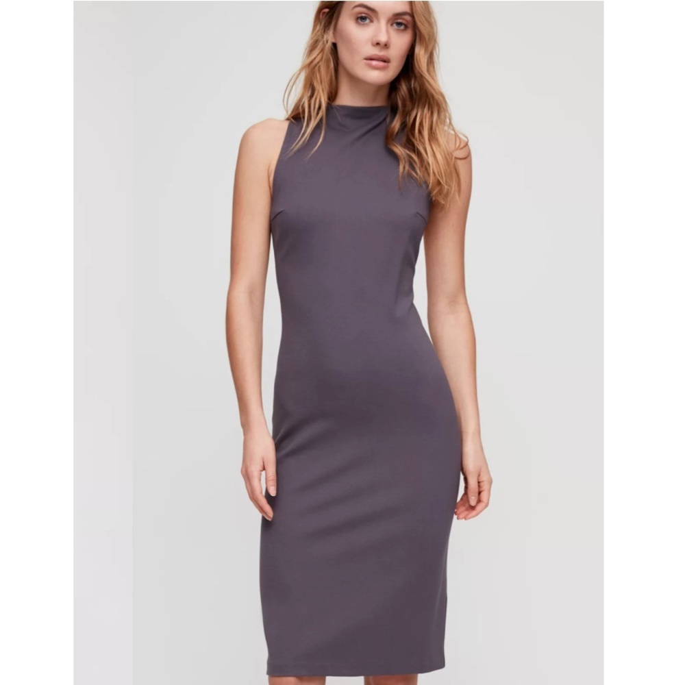 Aritzia Babaton Matheson Sheath Dress, Orange-Red, 00 - Picture 13 of 15